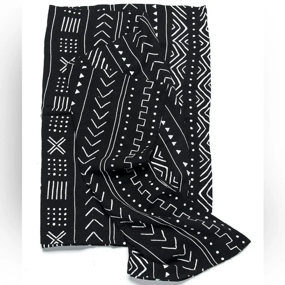 Loulou Lollipop Muslin Swaddle Mudcloth - Picture 2 of 7